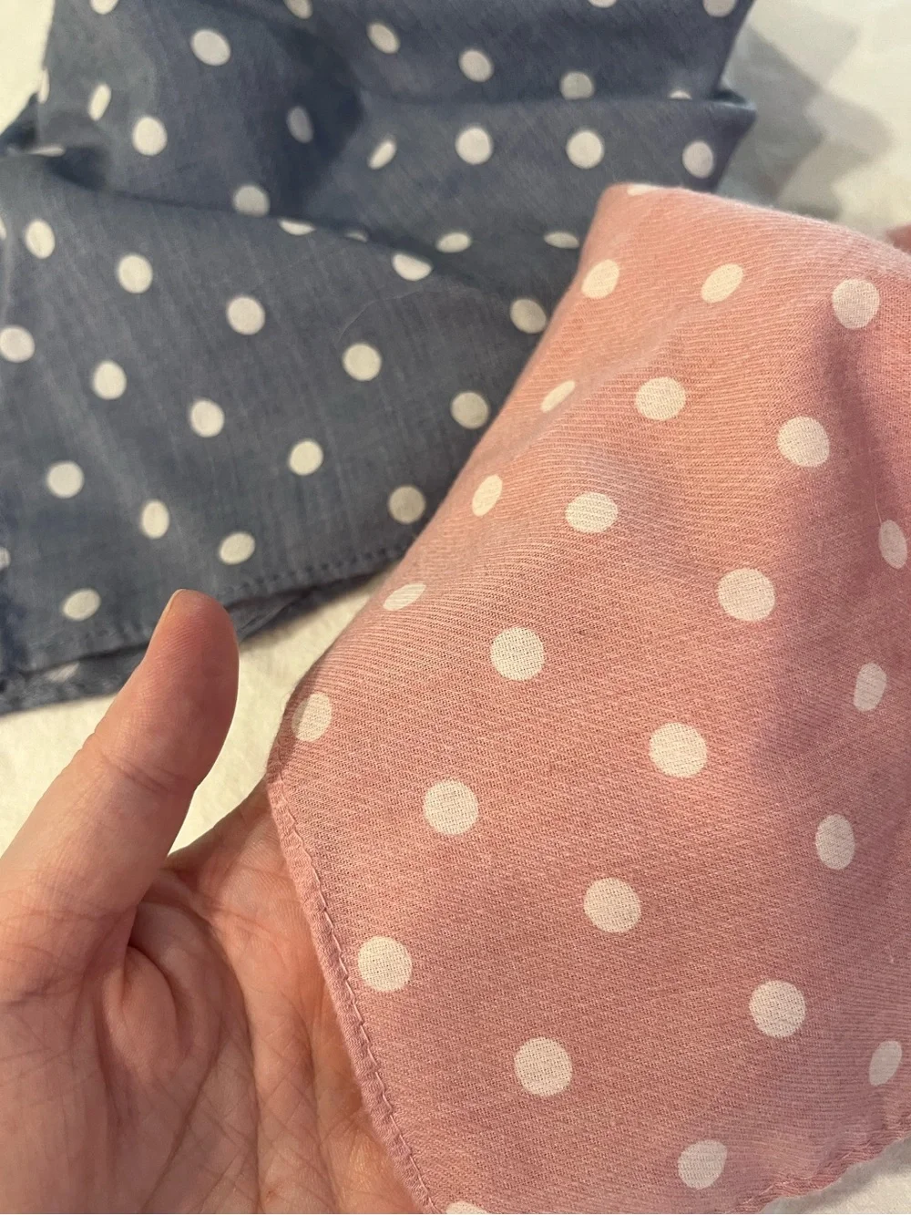 Polka Dot Dog Bandana Set of 4